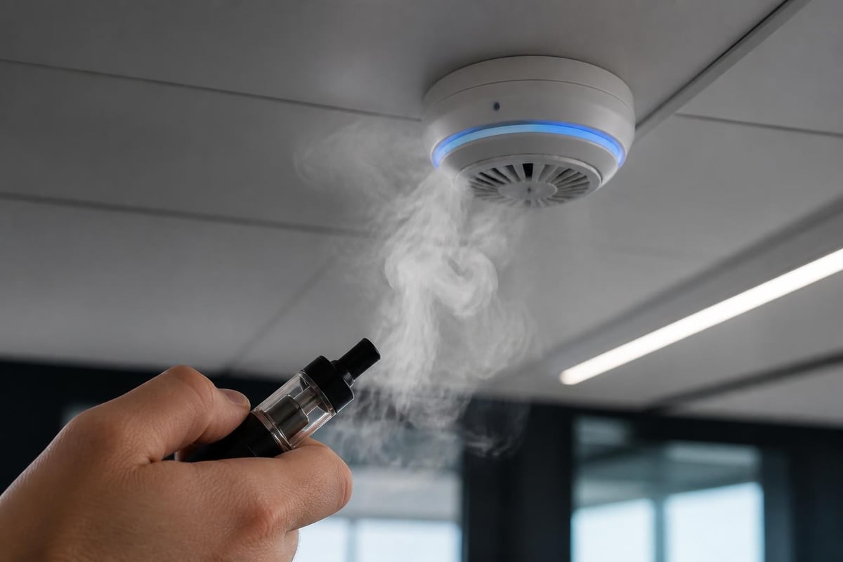 Advanced vape detector features