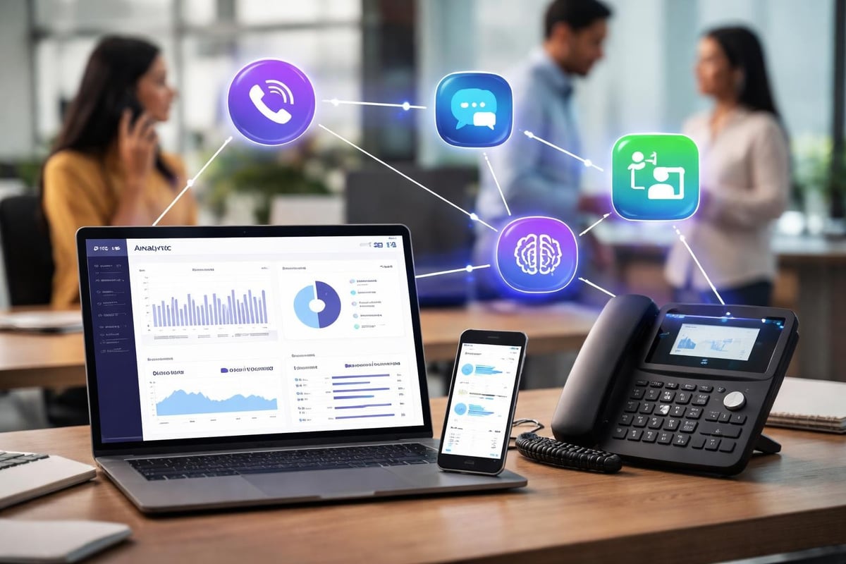 Business communication system components