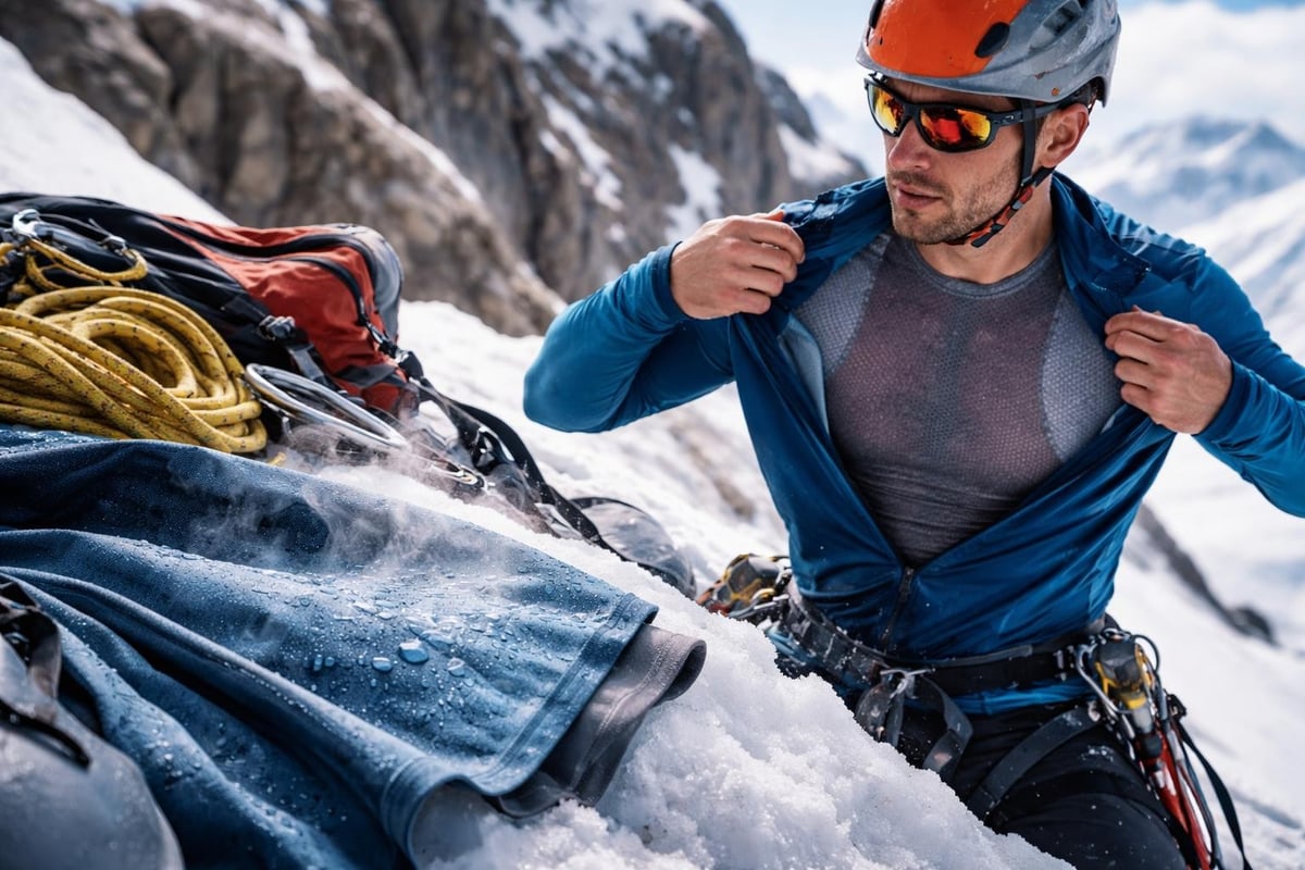 Base layer moisture management