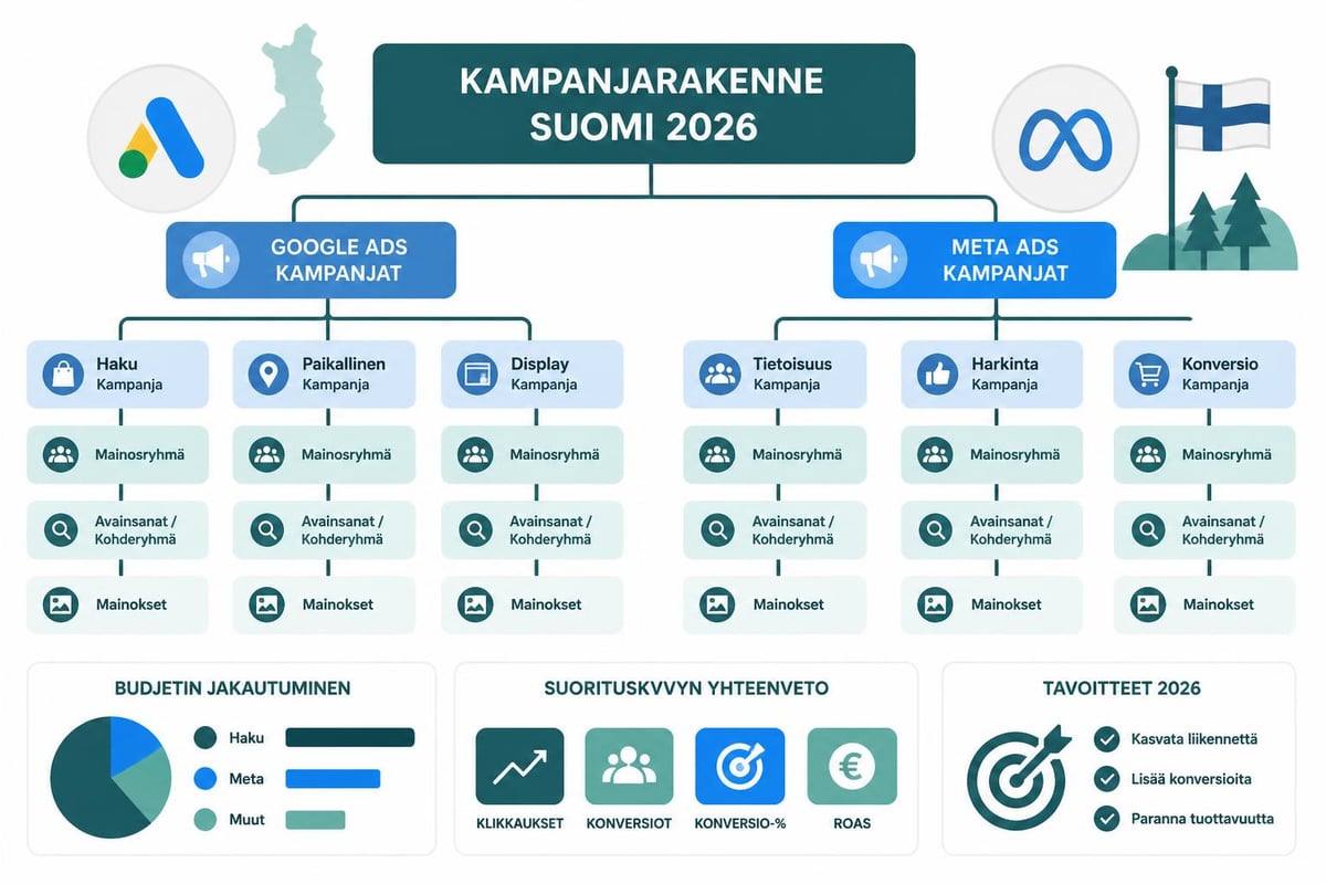 Maksullisen mainonnan rakenne