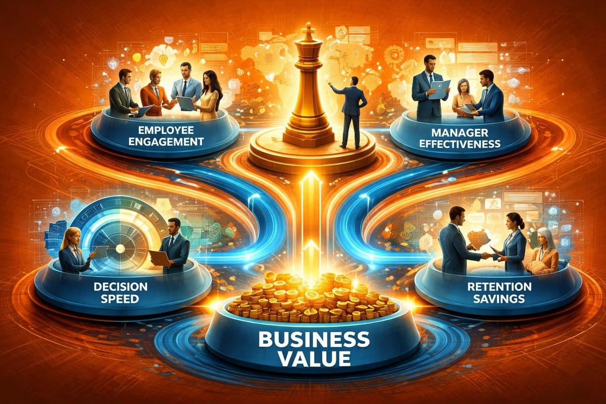 ROI calculator concept