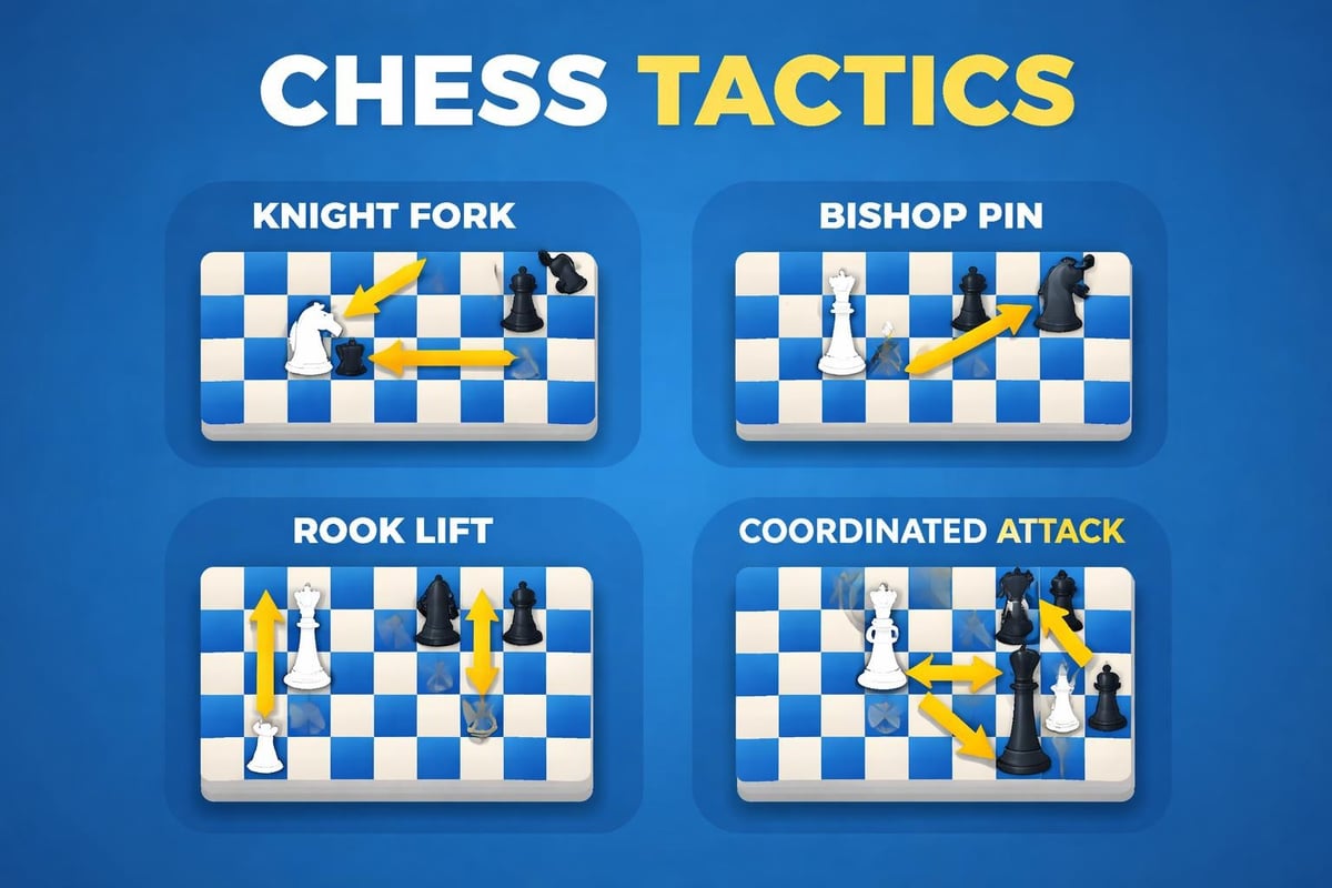 Piece coordination tactics