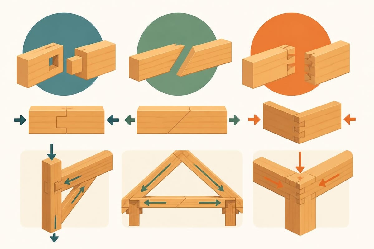 Traditional timber frame joinery