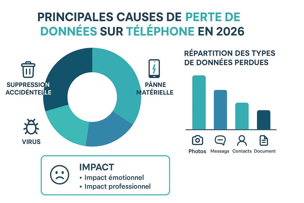 Comprendre la perte de données sur téléphone en 2026