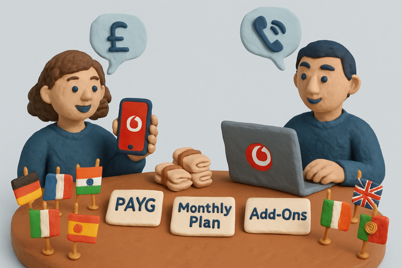 Vodafone International Calling Plans & Bundles