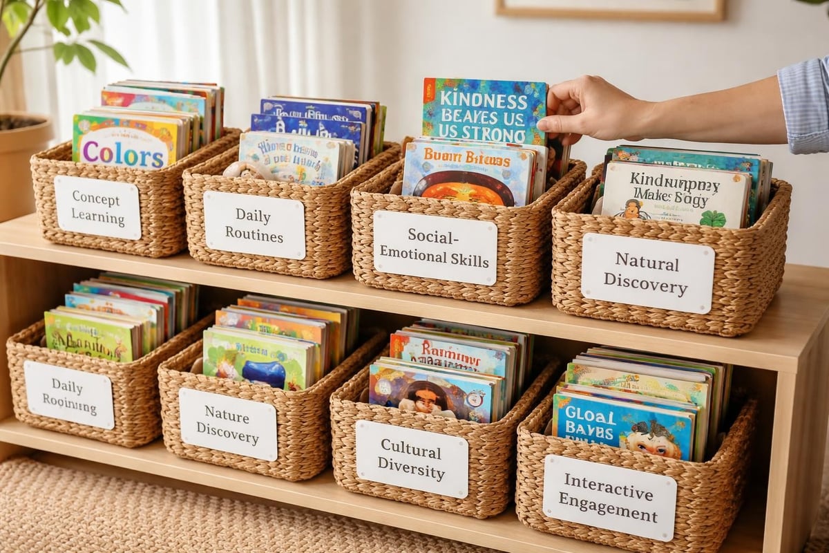 Board book collection categories