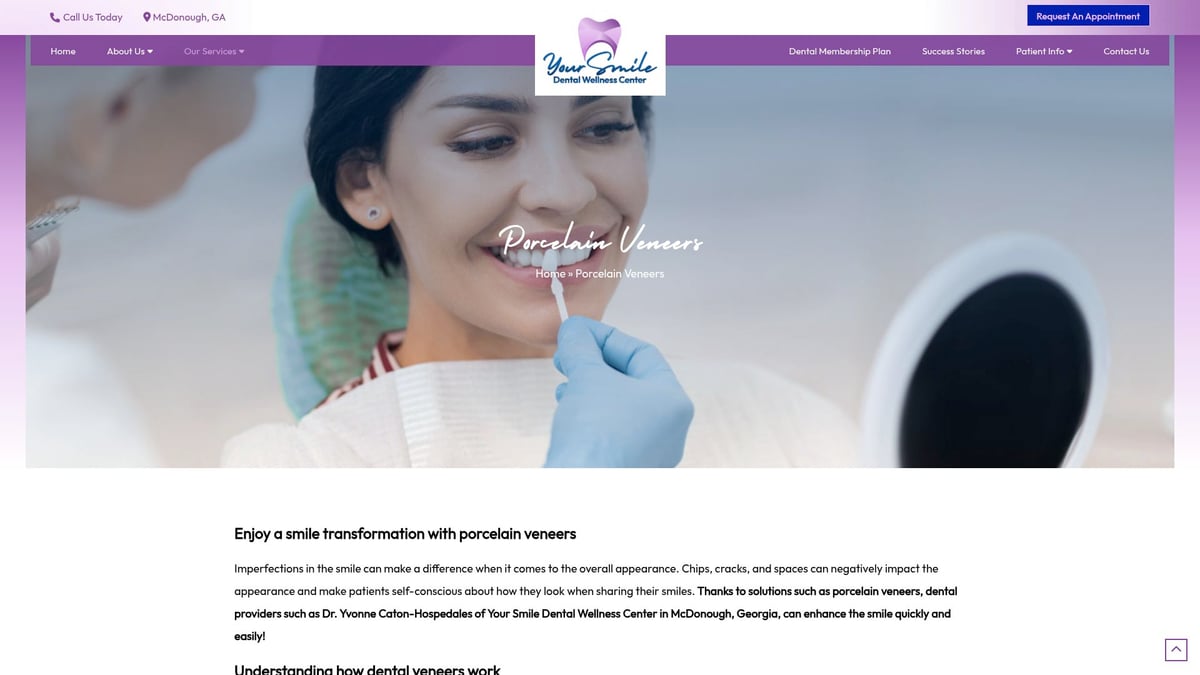 Top 7 Best Veneers Near Me for a Stunning Smile in 2025 - Your Smile Dental Wellness Center – McDonough, GA