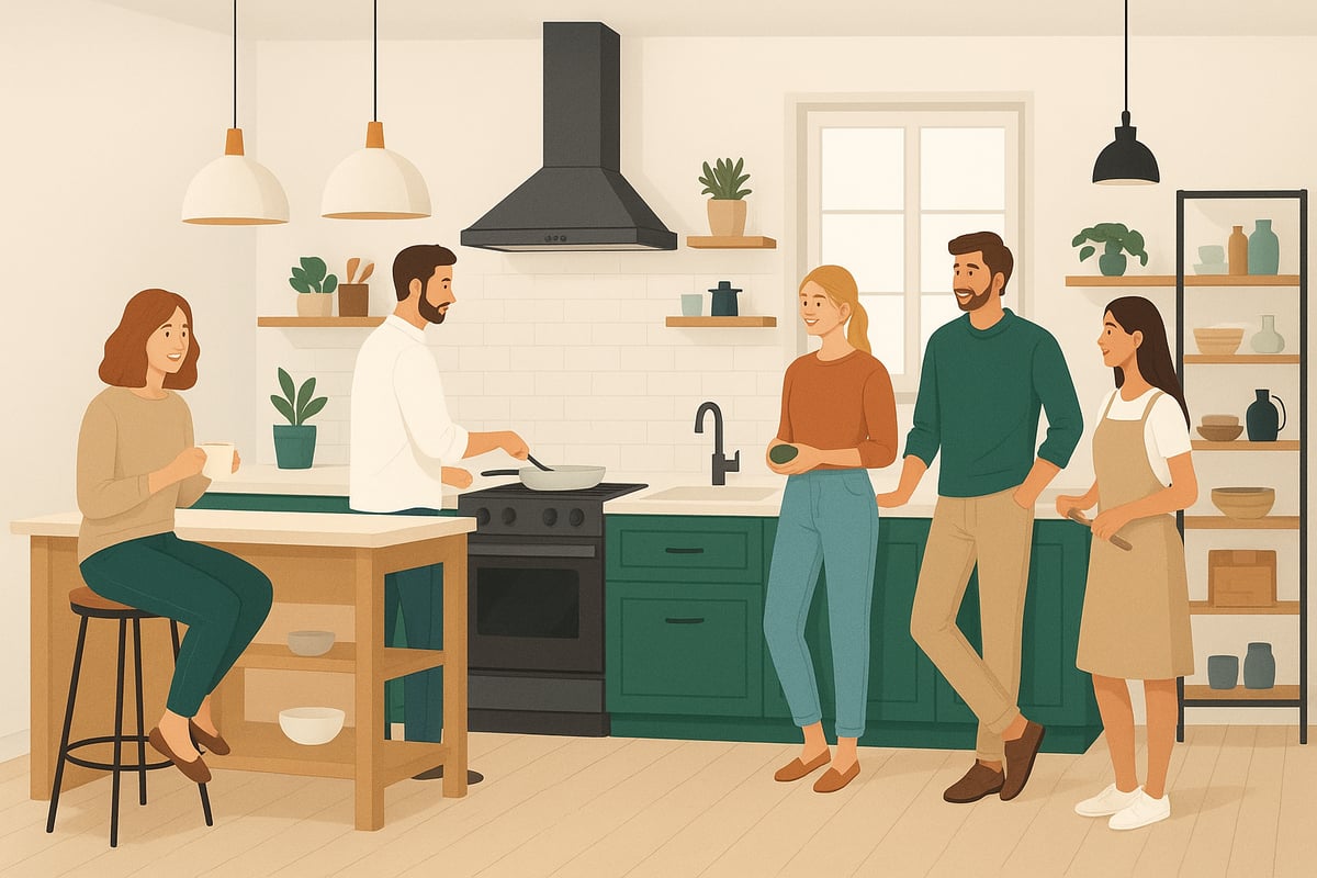 Stilvolle Küchengestaltung: Trends, Farben und Materialien