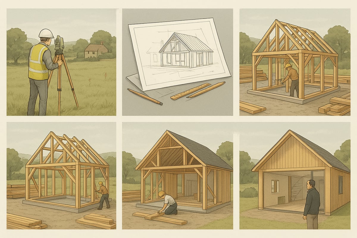The Timber Frame Building Process: Step-by-Step