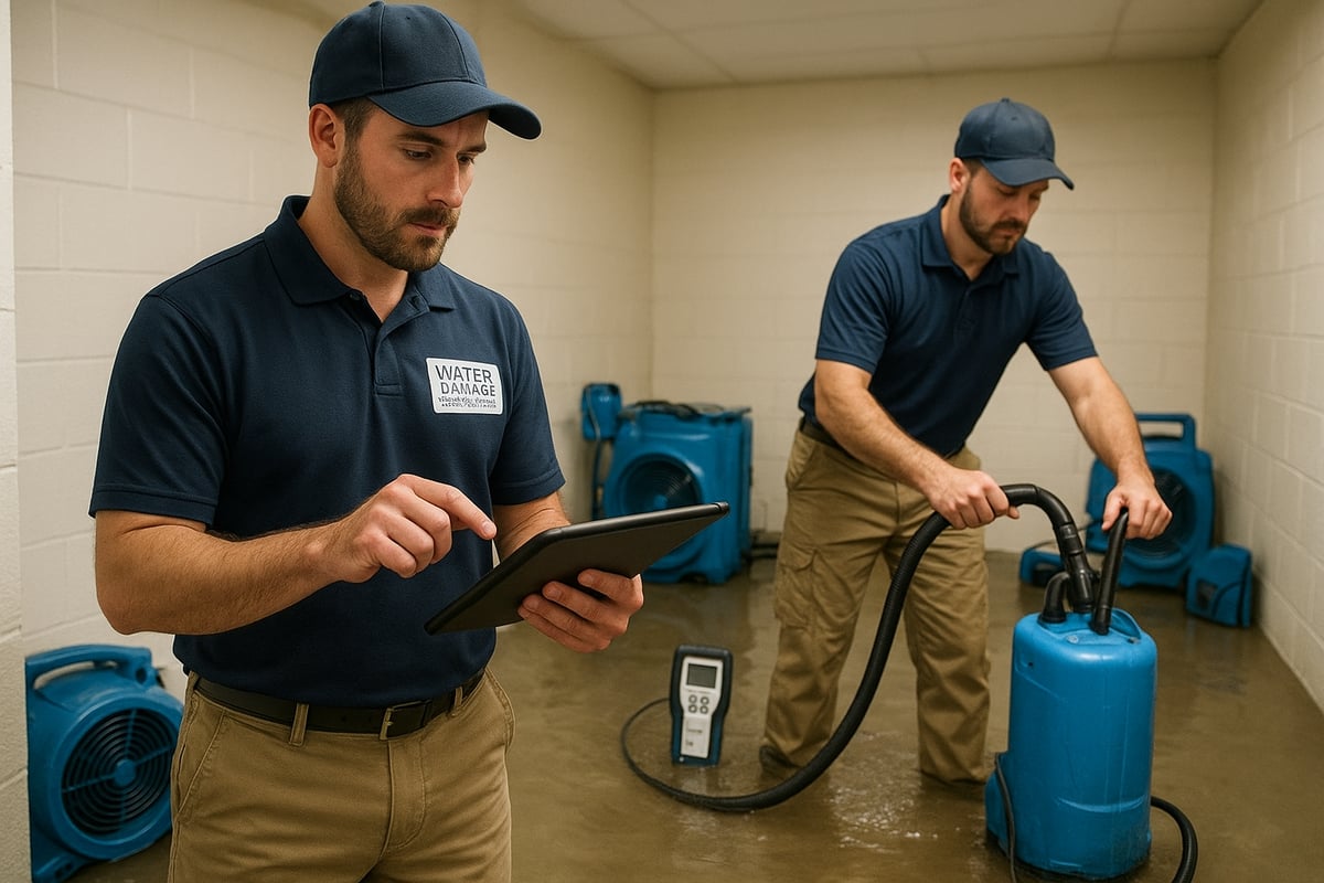 The Role of Water Damage Restoration Experts