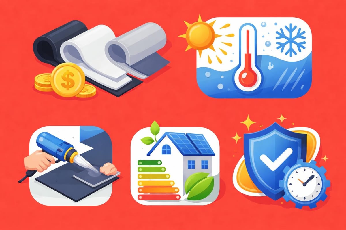 EPDM roofing benefits comparison