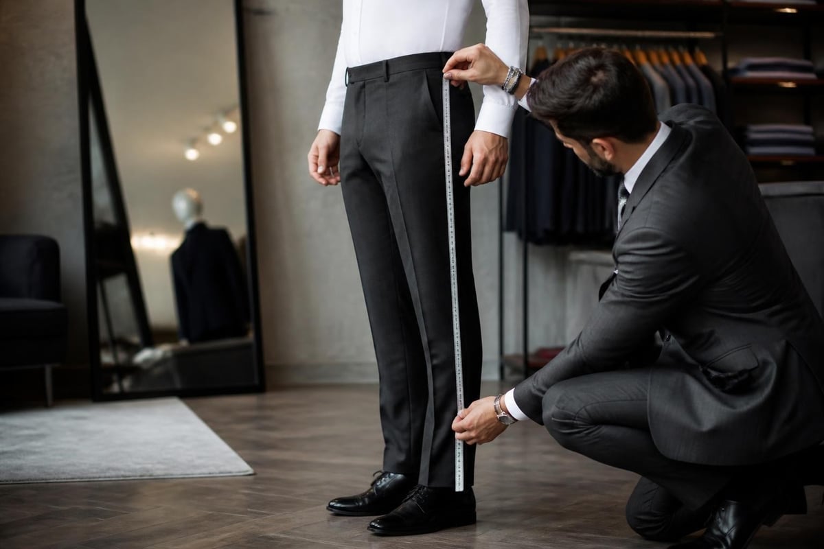 Trouser measurement process