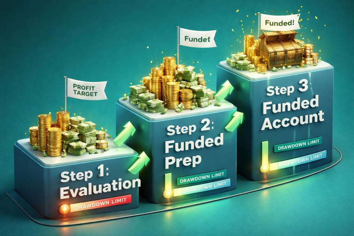 Topstep evaluation phases