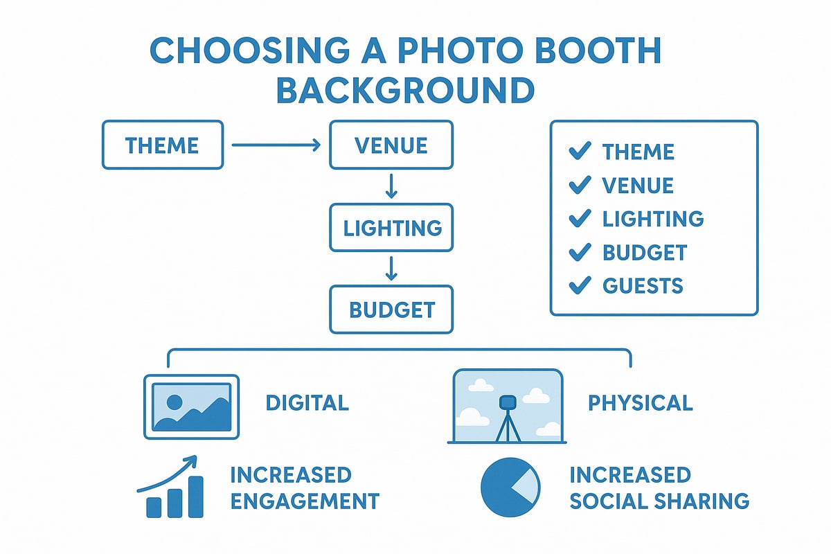 How to Choose the Perfect Photo Booth Background for Your Event