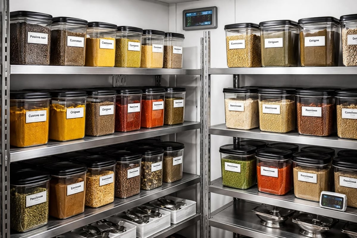 Système de stockage des épices