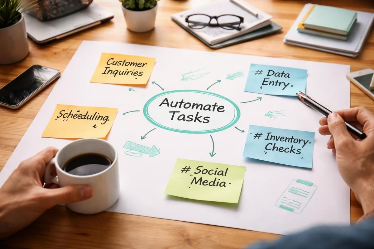 Small business workflow analysis