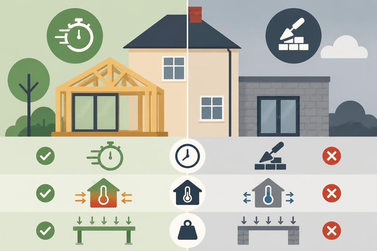 Timber frame construction benefits