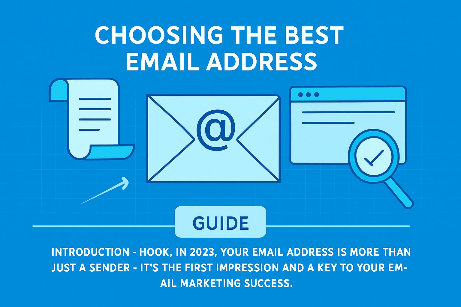 Guide to Choosing the Best Email Address for Email Marketing 2026