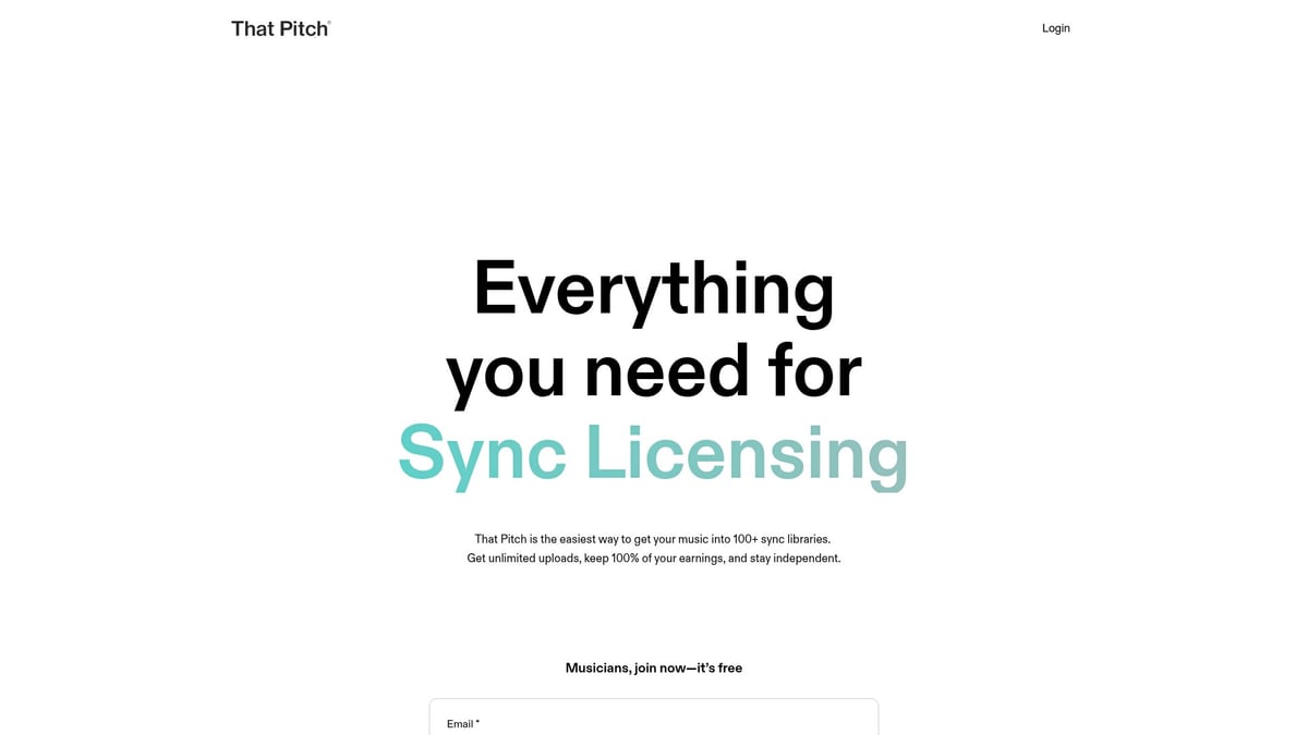 Syncs Music Guide: Your Roadmap to Seamless Integration 2026 - That Pitch: Direct Distribution to 100+ Libraries