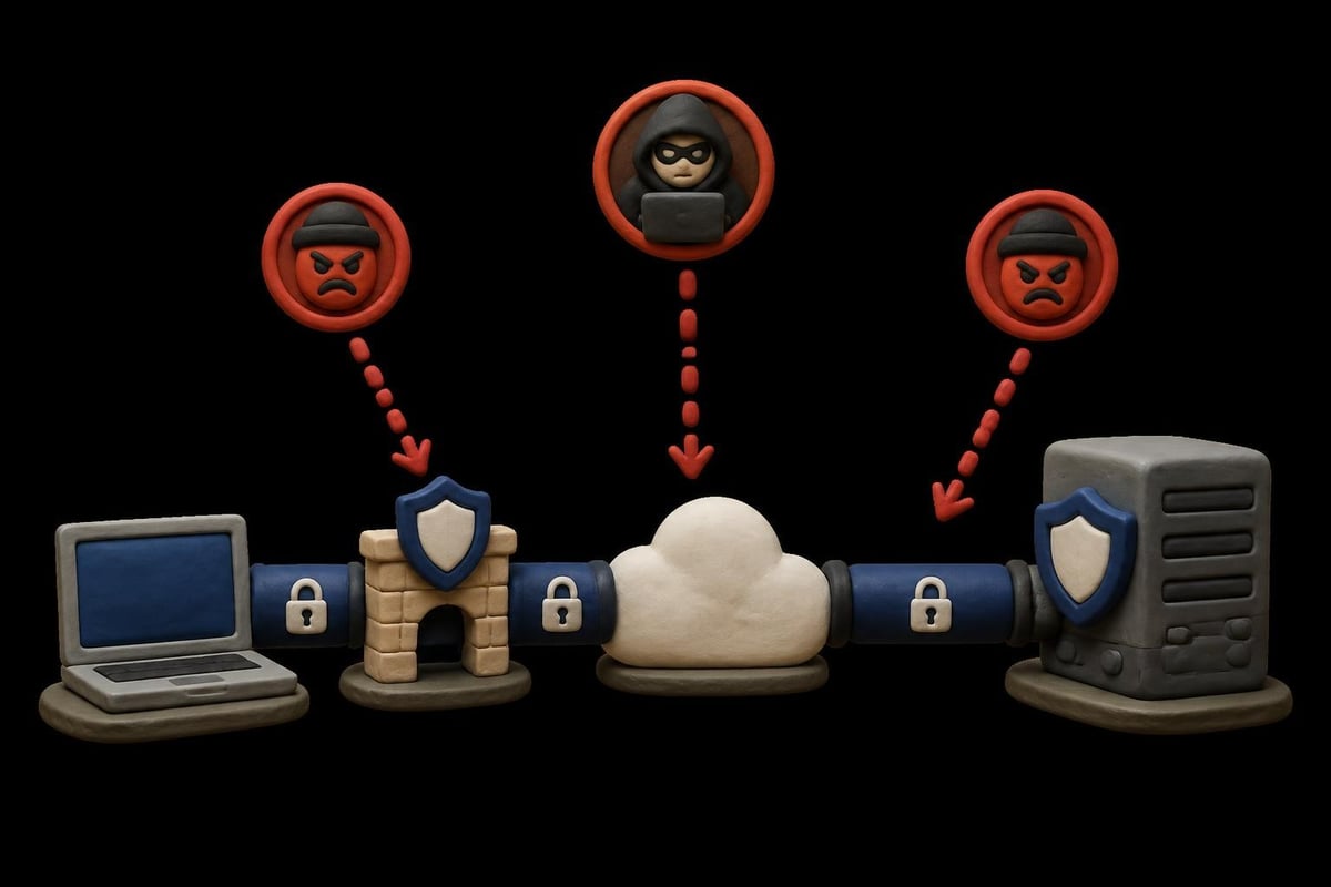 Mobile proxy security layers
