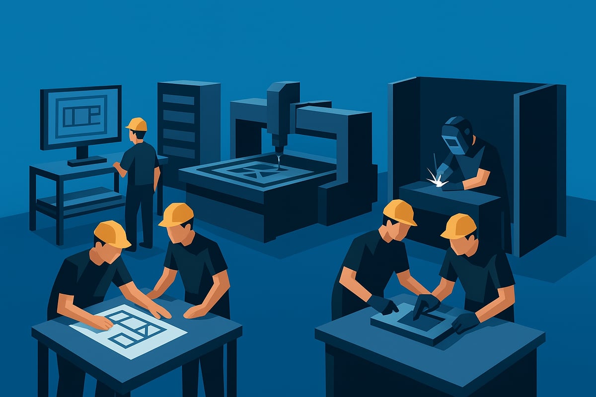 The Metal Fabrication Process: Step-by-Step Overview