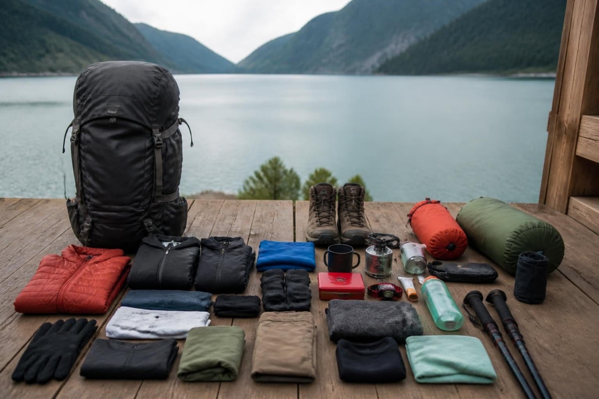 Trekking gear essentials checklist