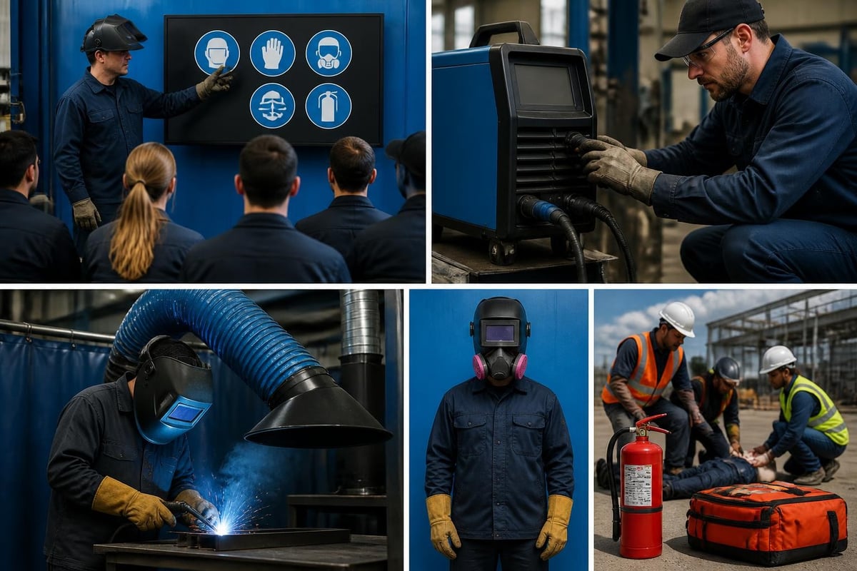 Welding safety protocols