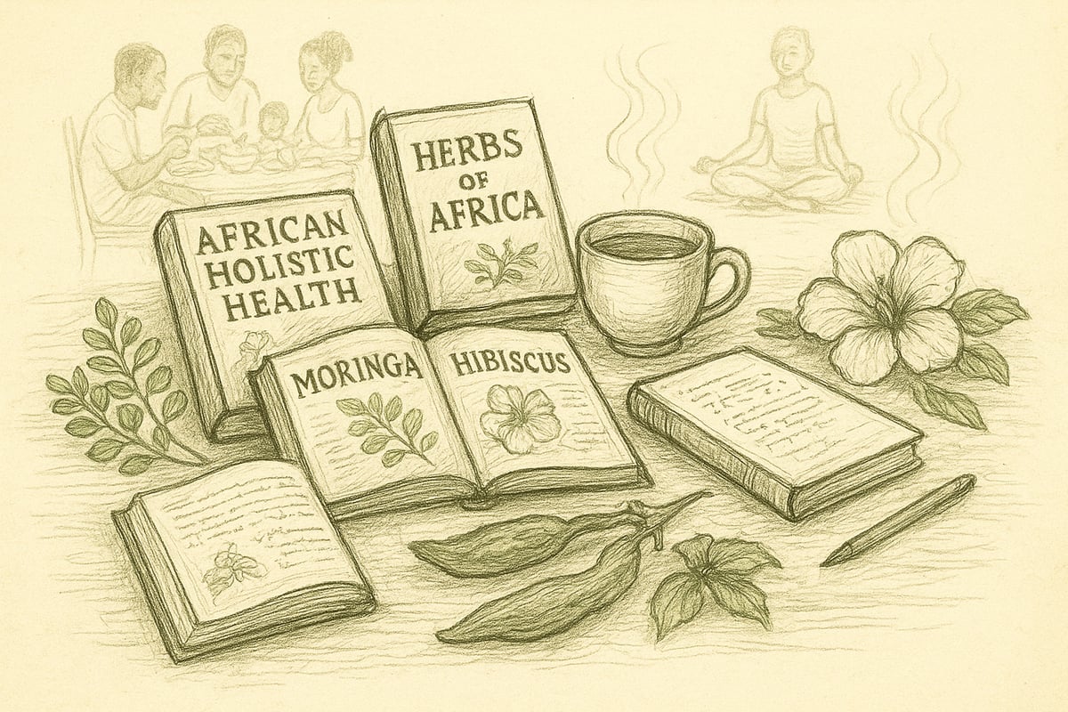 Practical Wellness Insights from African Holistic Books