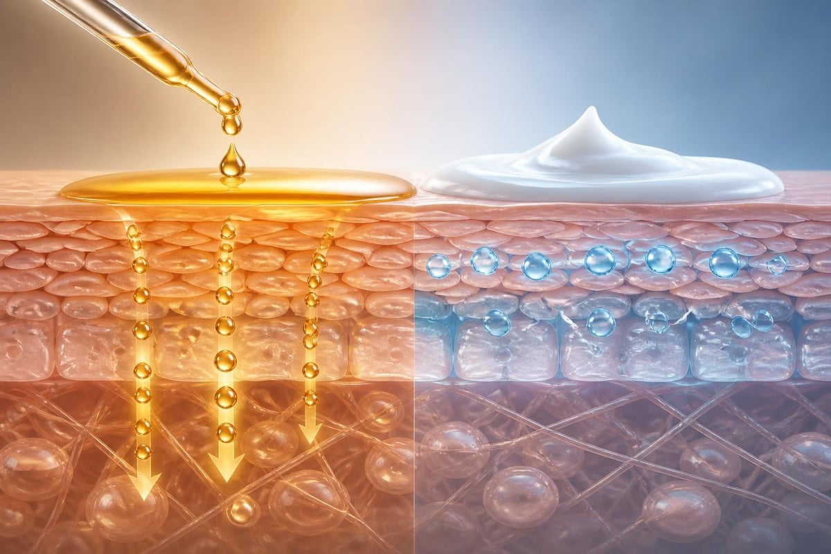Körperöl vs Bodylotion Vergleich