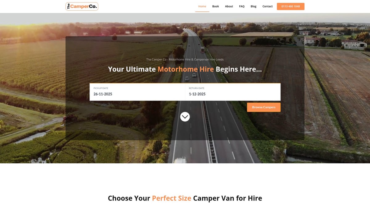 The Essential RV United Kingdom Guide for 2025 - The Camper Co: Your Local RV Hire Solution in Yorkshire