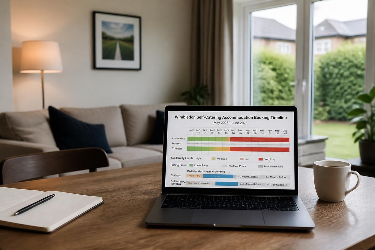Booking timeline visualization