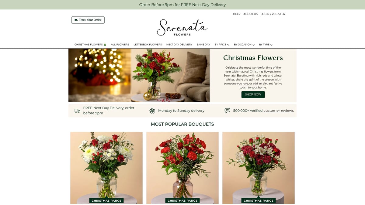9 Essential Flowers And Free Delivery Picks For 2026 - Serenata Flowers – Same Day Delivery
