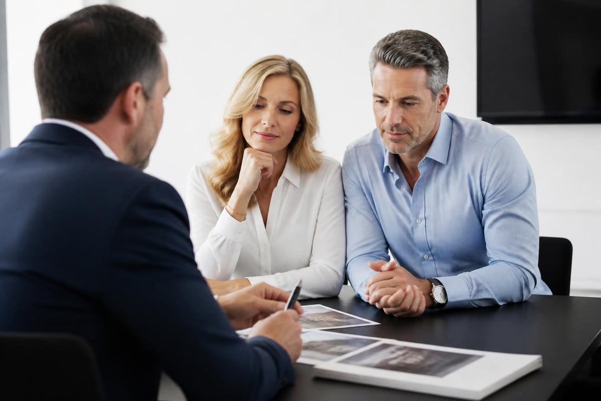 Selecting an estate broker