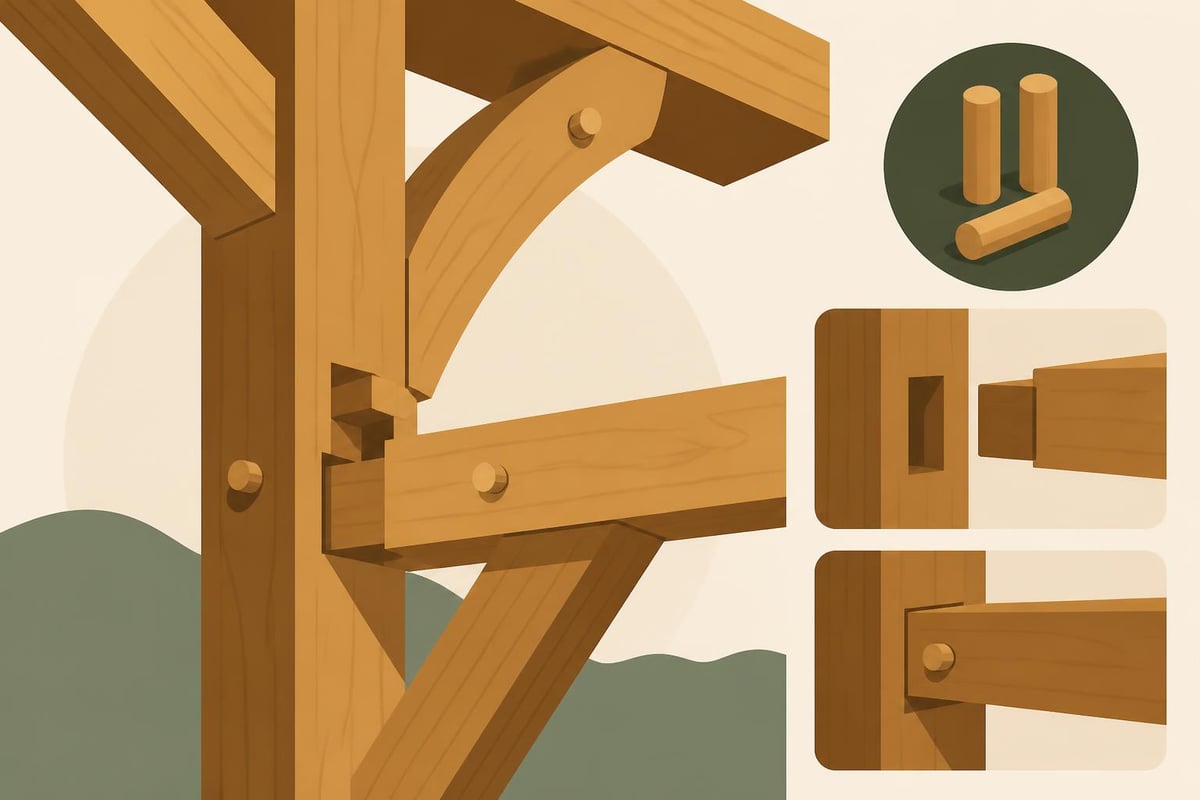 Traditional timber joinery techniques