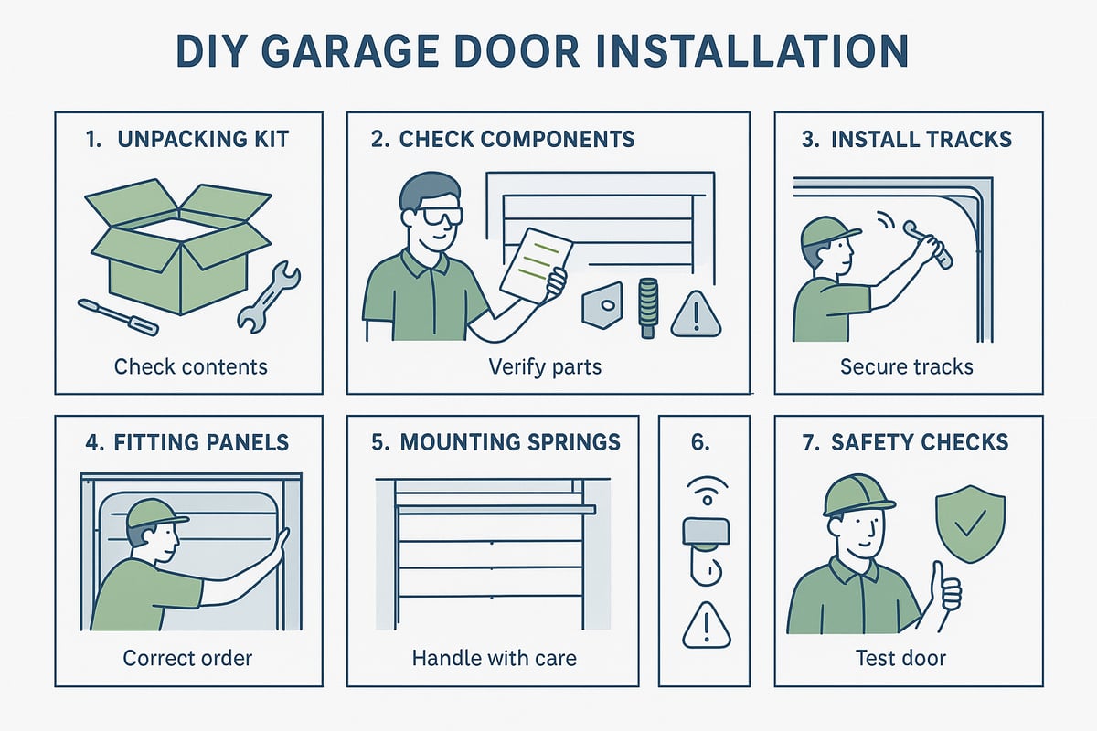 Step-by-Step DIY Garage Door Installation Guide