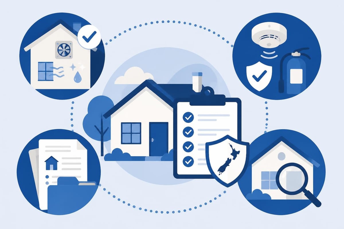 Pre-tenancy compliance workflow