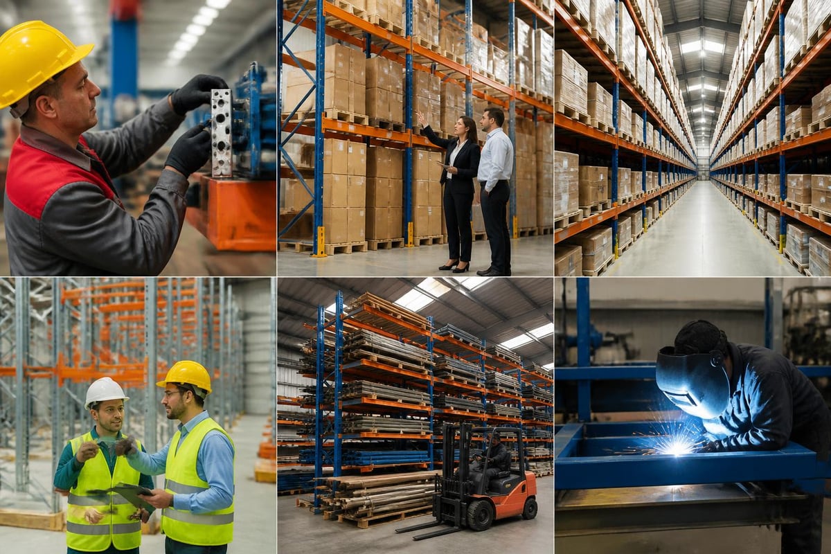 Pallet racking supplier categories