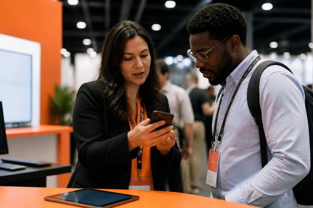 Tradeshow Leads: Best Practices for B2B Capture & ROI Tradeshow lead capture workflow