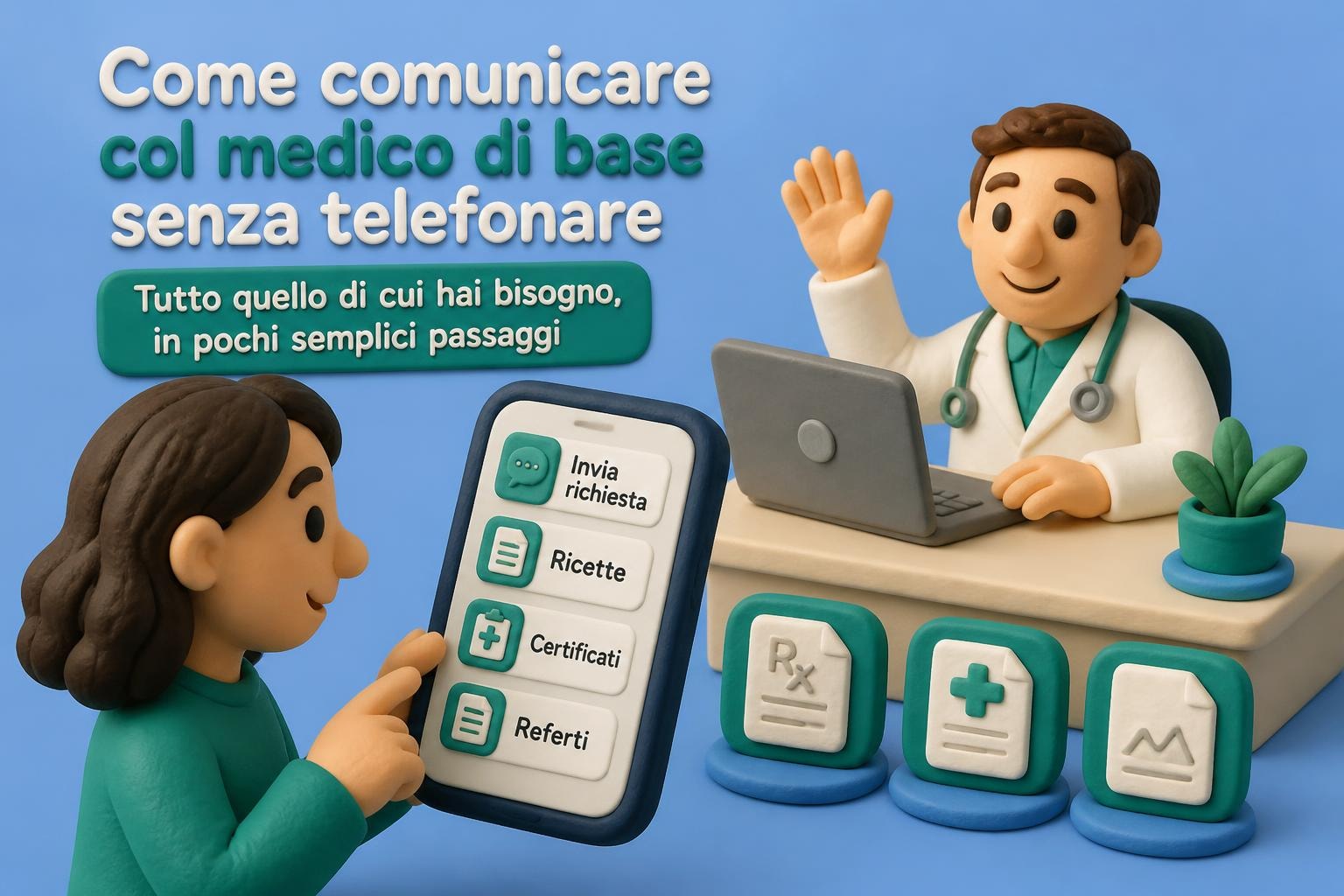 Come Comunicare col Medico di Base Senza Telefonare