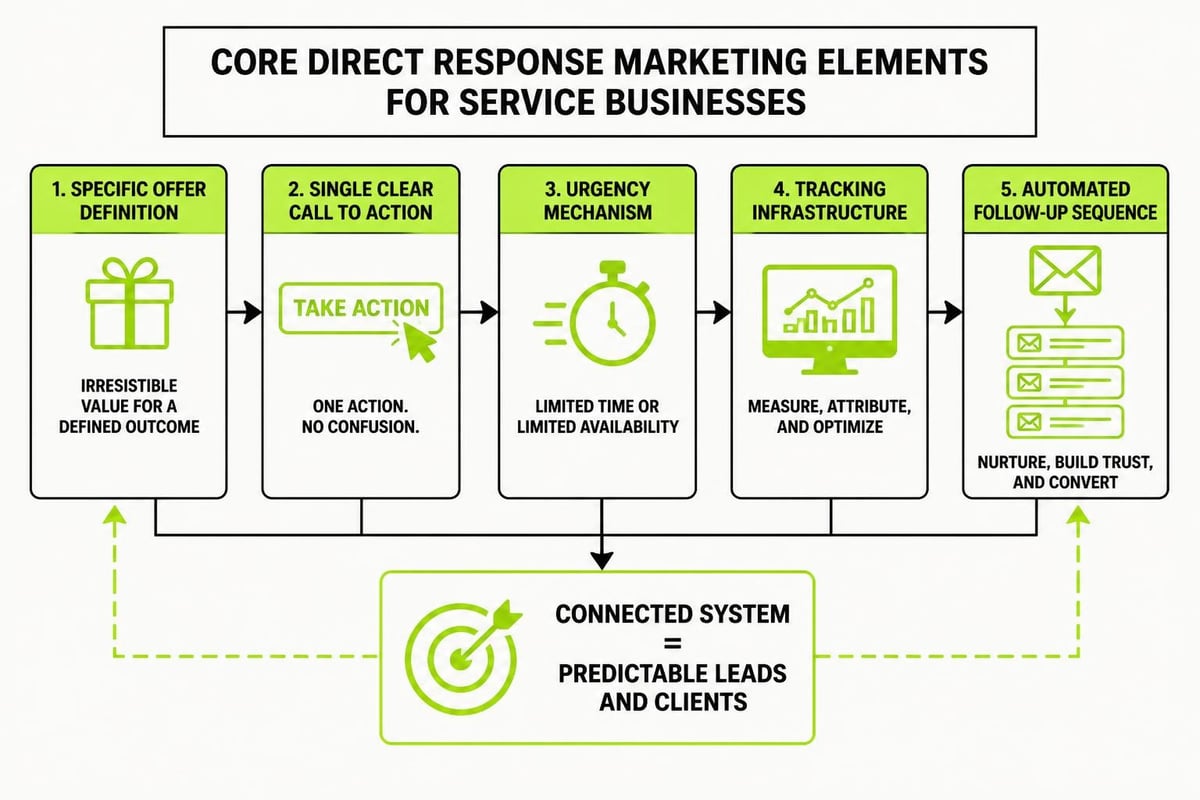 Direct response system components