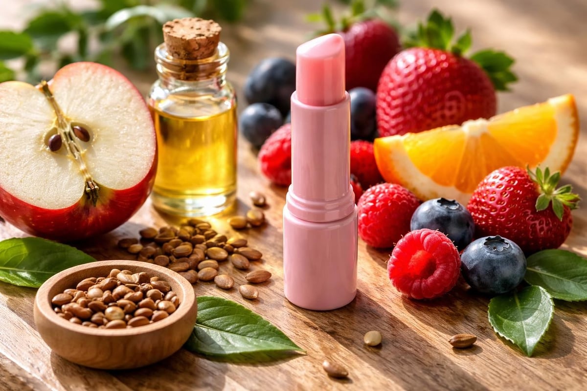 Lip balm ingredient benefits