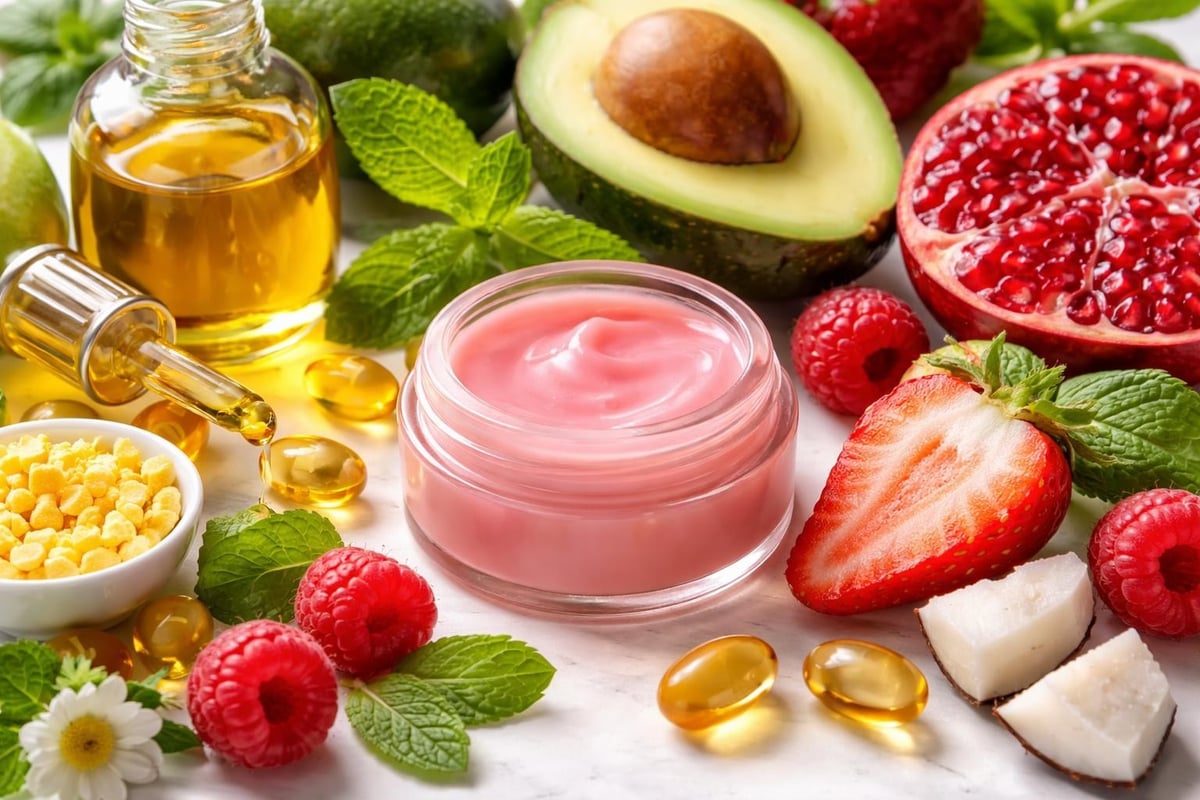 Natural lip care ingredients