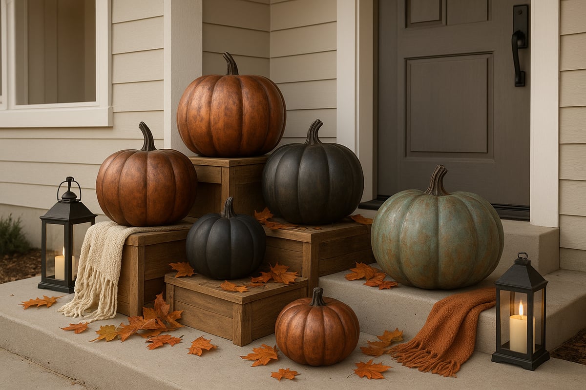 Why Large Metal Pumpkins Are Trending in 2025