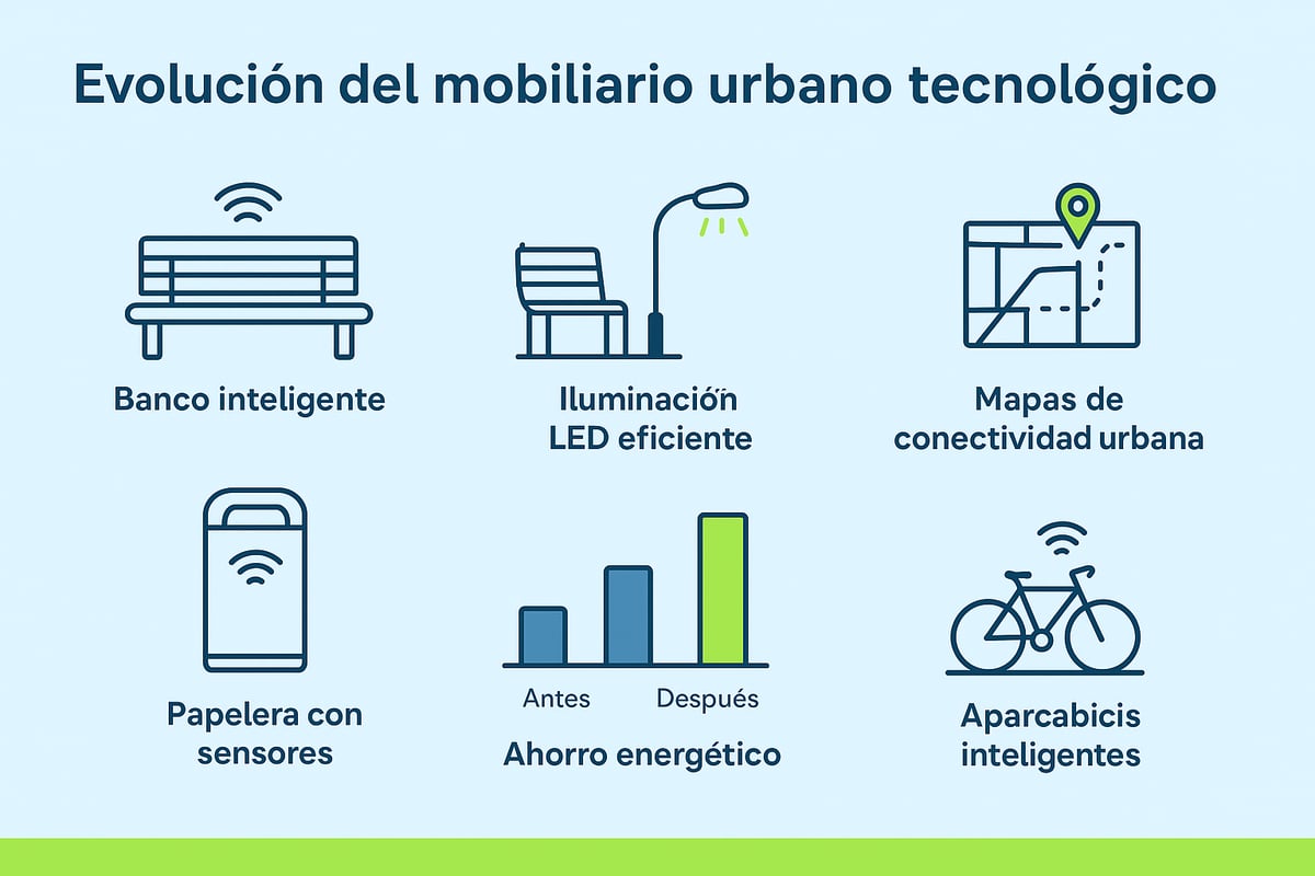 Innovación Tecnológica en el Mobiliario Urbano