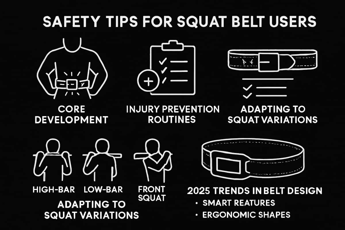 Advanced Safety Tips for Squat Belt Users in 2025