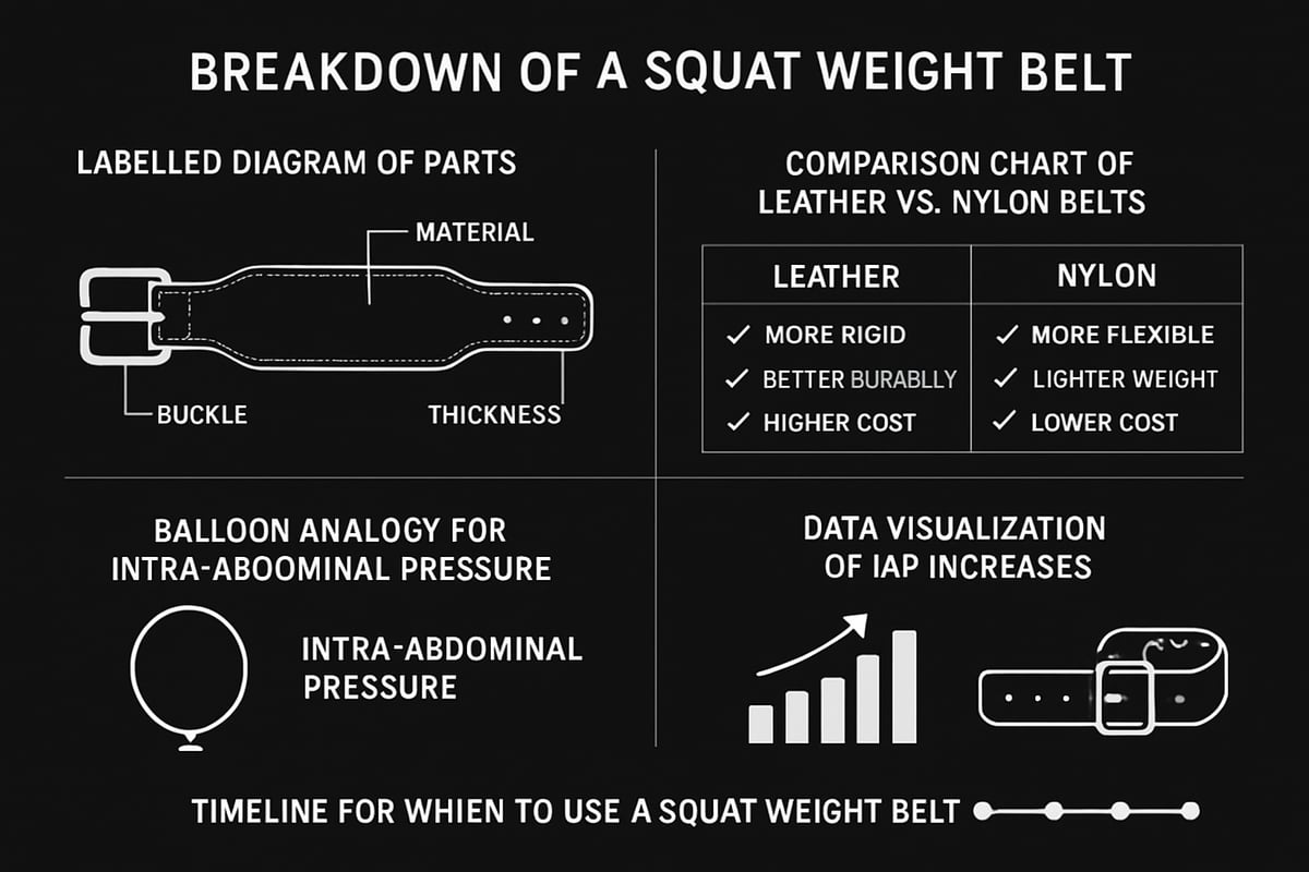 Understanding Squat Weight Belts: Purpose and Science