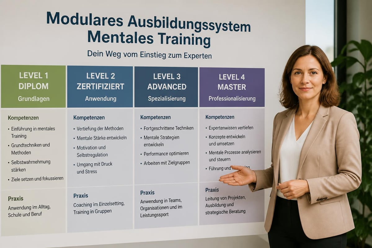 Mentaltraining Ausbildungsmodule