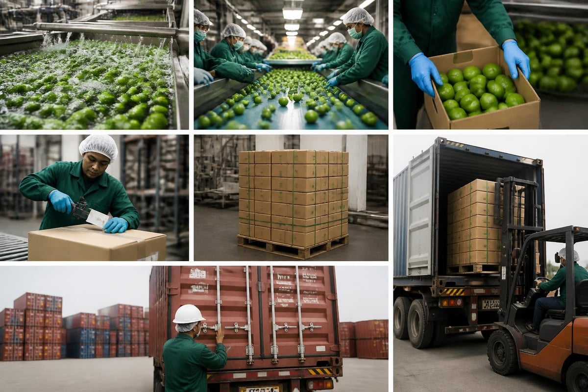 Export packaging workflow