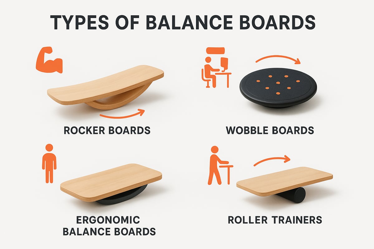 Types of Balance Boards for Standing Desks