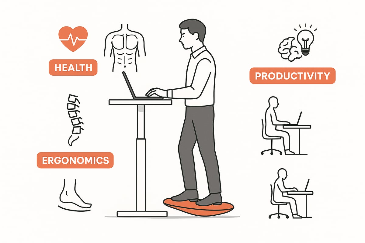 Why Use a Balance Board with Your Standing Desk?
